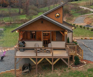 Sawyer Cabin Rental in Asheville NC